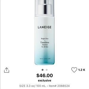 🌹2/40$ Laneige bright dew serum